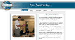 Desktop Screenshot of pinestoastmasters.org