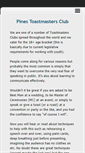 Mobile Screenshot of pinestoastmasters.org
